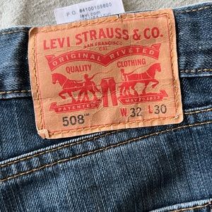 Levis 508 32 dead stock
